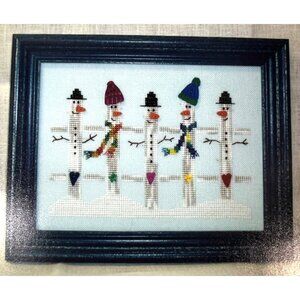 "Snow Fence" Cross Stitch Pattern By Raise The Roof Designs